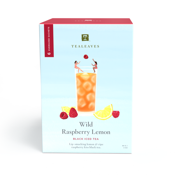 Wild Raspberry Lemon Iced Tea Bags TEALEAVES