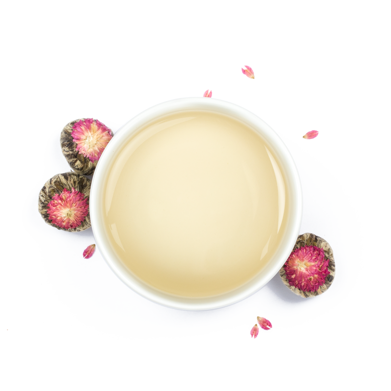 Strawberry Flowering Tea