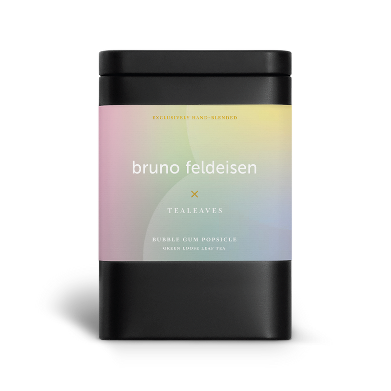 Bubble Gum Popsicle Tea by Bruno Feldeisen. Green loose leaf tea. Luxury loose leaf tea.