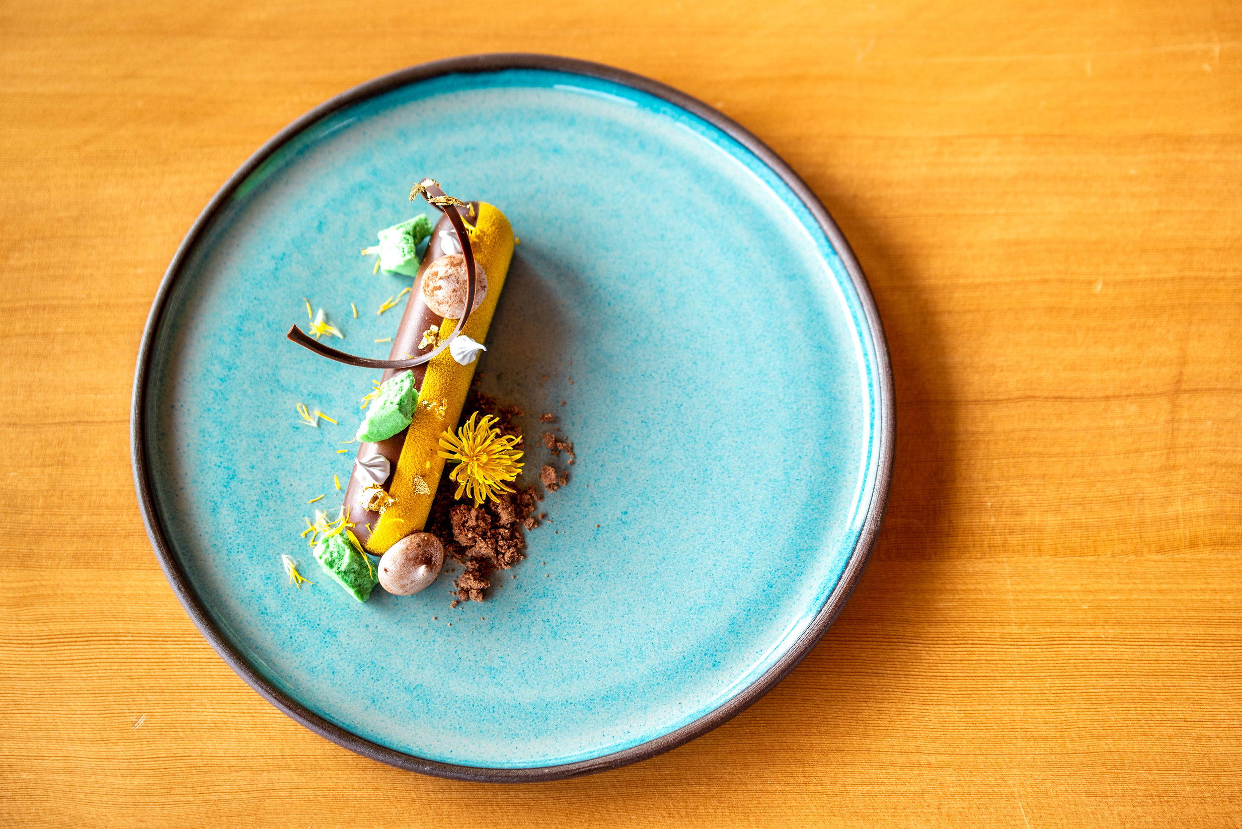 Wild Dandelion & Cocoa Semifreddo