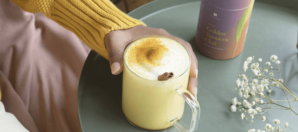 TEALEAVES Organic Golden Turmeric & Ginger Chai Latte recipe 