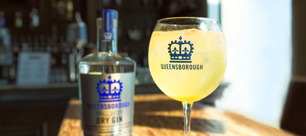 Queensborough dry gin fizz cocktail recipe infused lemon verbena herbal tea mixology
