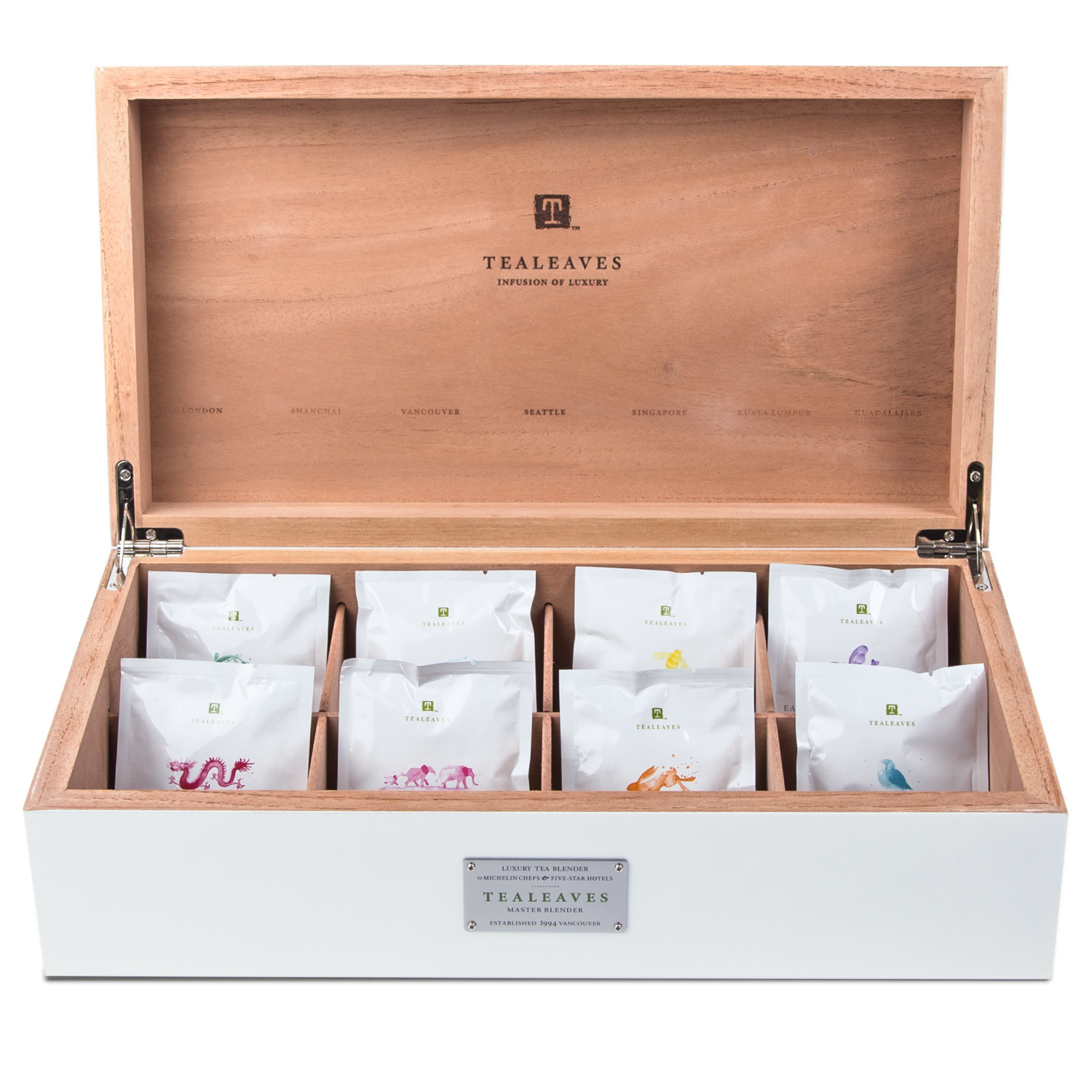 Humidor Tea Bag Organizer from TEALEAVES