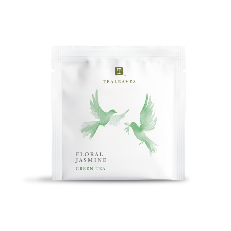 Floral Jasmine Green Tea Bags from TEALEAVES