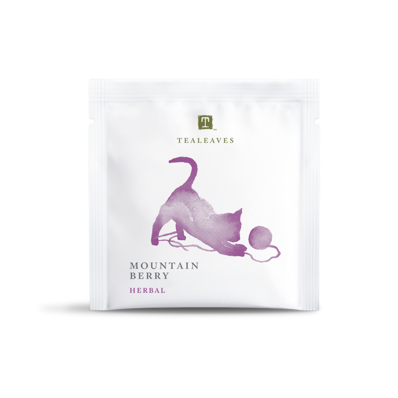 Mountain Berry Herbal Tea Bags - Home Compostable from TEALEAVES
