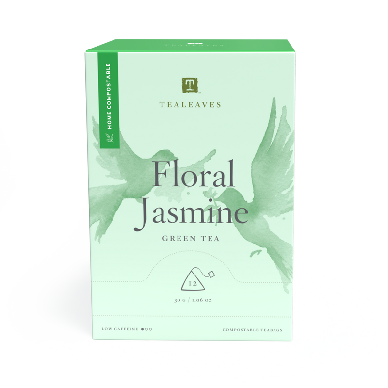Floral Jasmine Green Tea Bags from TEALEAVES