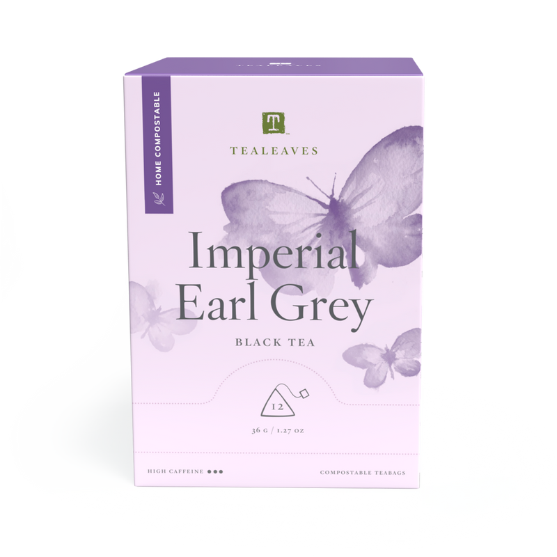 TEALEAVES Imperial Earl Grey Tea Bags Box