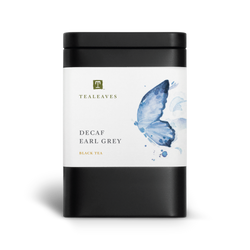 Loose Leaf Earl Grey Decaf Tea. Luxury loose leaf tea. Premium black tea.