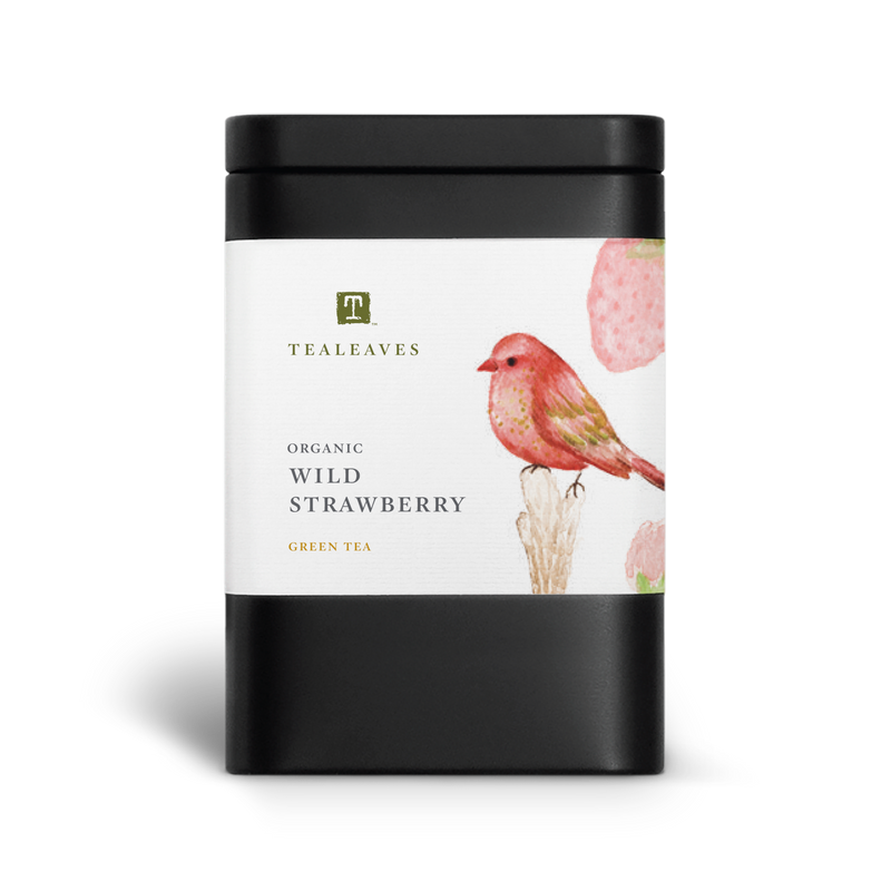 Organic Wild Strawberry Loose Leaf Green Tea