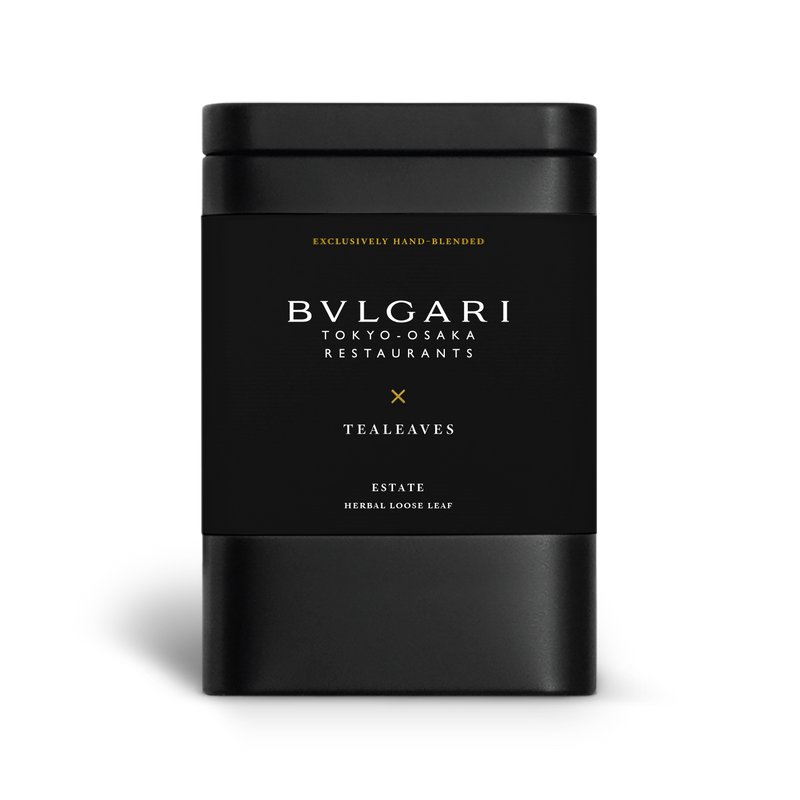 BVLGARI Estate Organic Rooibos Loose Leaf Tea from TEALEAVES. Premium Loose Leaf Tea. Luxury Tea.