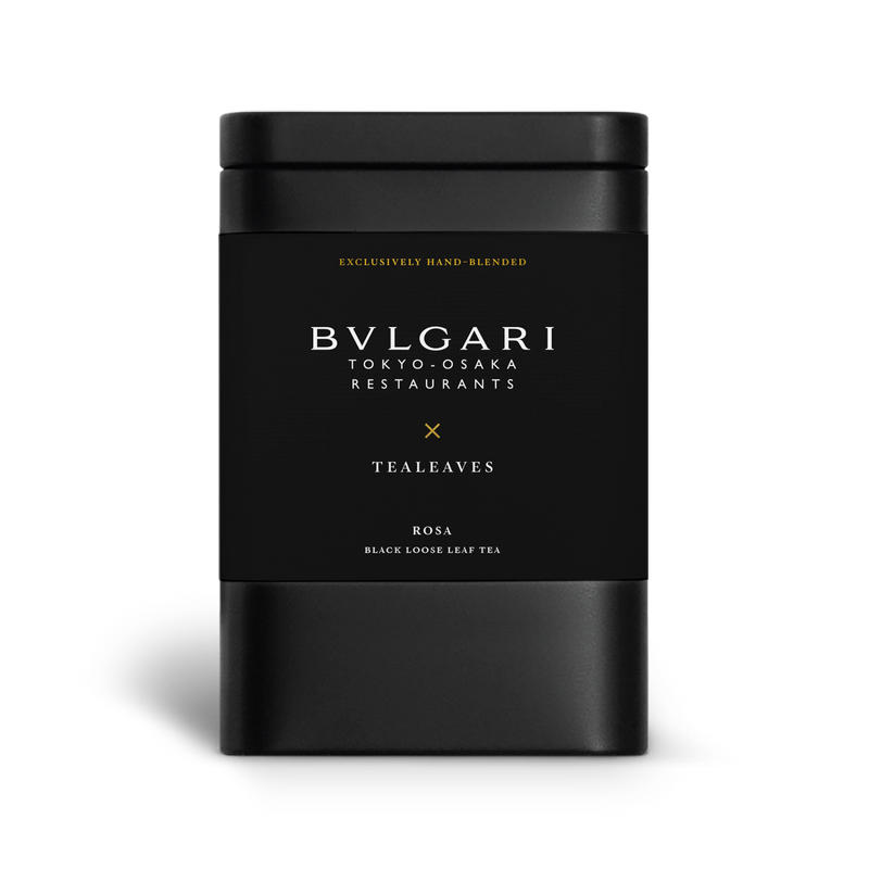 BVLGARI Rosa Black Loose Leaf Tea from TEALEAVES.  Premium Loose Leaf Tea. Luxury Tea.