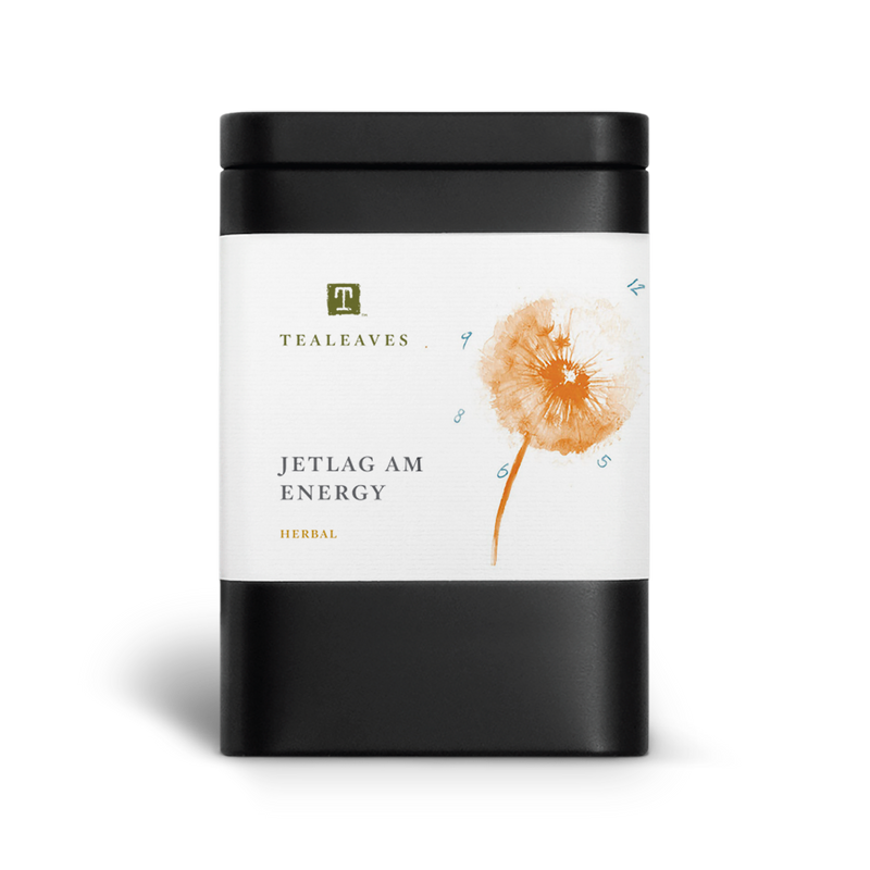 Jetlag AM Energy Loose Leaf Herbal Tea from TEALEAVES